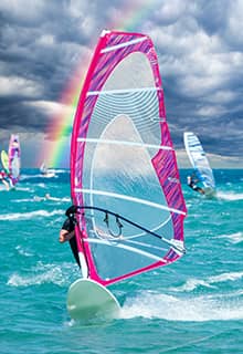 التجديف الشراعي في ألاجاتي