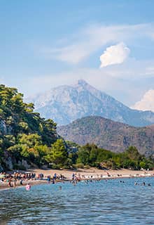 Antike Stadt Olympos