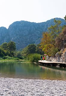 Antike Stadt Olympos