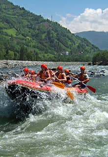 Rafting on Fırtına Stream Rize