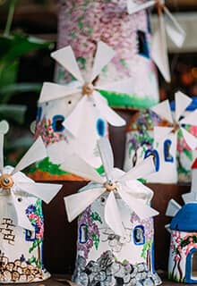 Molinos de viento de Bodrum