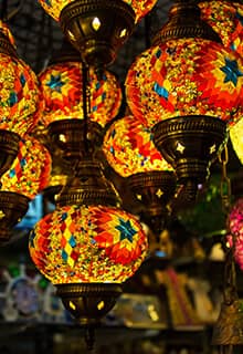 Lámparas turcas