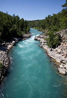 Cañón Köprülü, Antalya