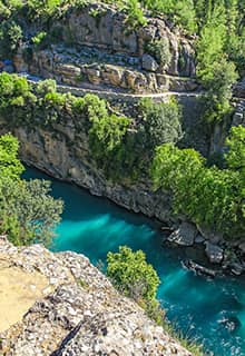 Cañón Köprülü, Antalya