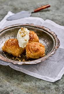 Baklava de rosas, Kayseri