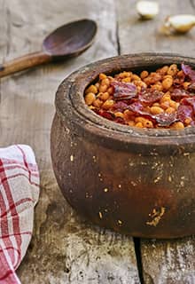 Guiso de judías blancas con Pastırma, Yozgat