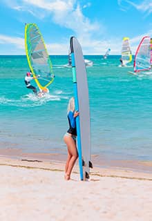 ركوب القوارب الشراعية