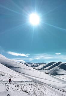 Palandöken Berg Erzurum
