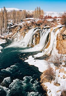 آبشار مرادیه، وان