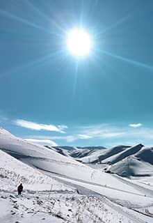 Palandöken Berg Erzurum