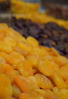 Sonnengetrocknete Aprikosen Erzincan