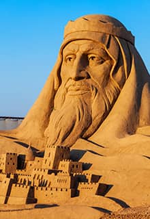 El Festival de Esculturas de Arena de Antalya y el Museo de Sandland