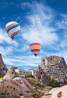 Globos aerostáticos de Capadocia