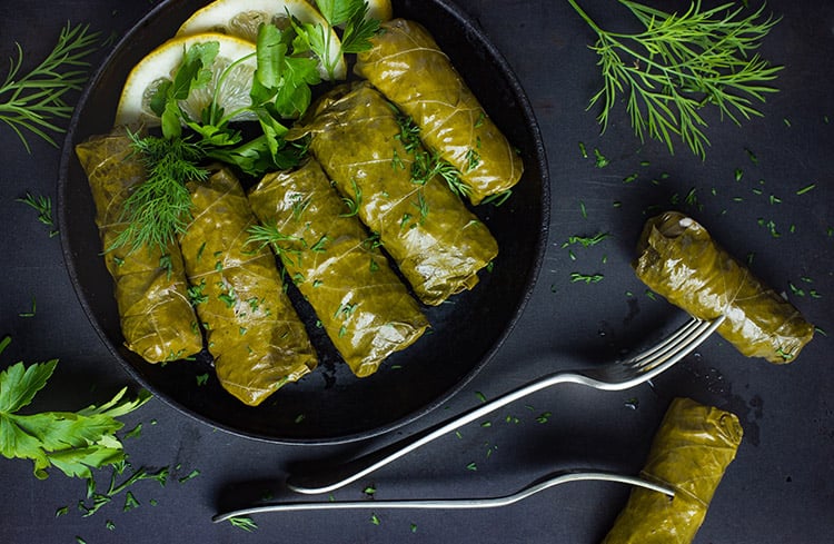 Stuffed Vine Leaves