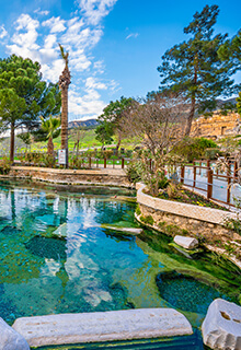 Ruins at Cleopatras Pool