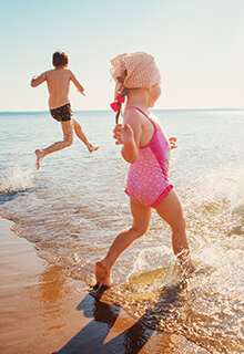 The Joy of Kids Playing in The Sand