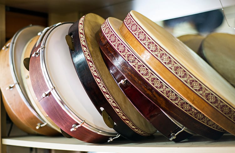 Traditional turkish outlet musical instruments