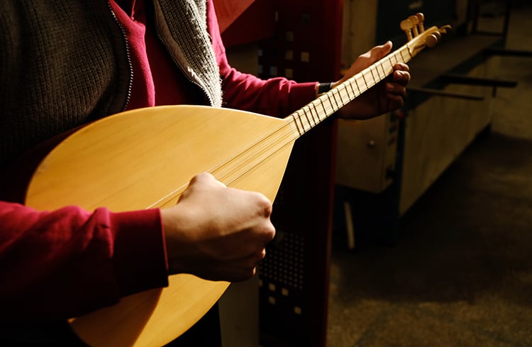 Saz Turkish Musical Instrument