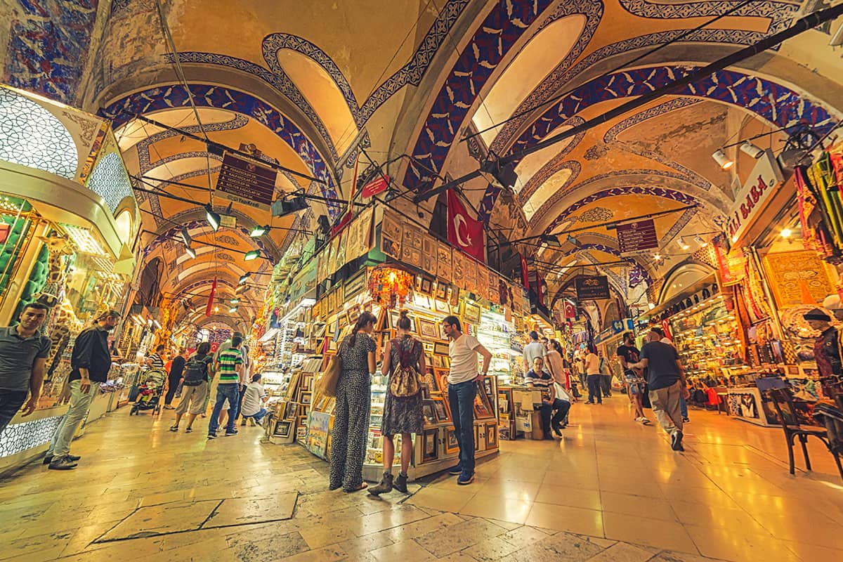 Istanbul's spectacular, historical grand bazaars and markets