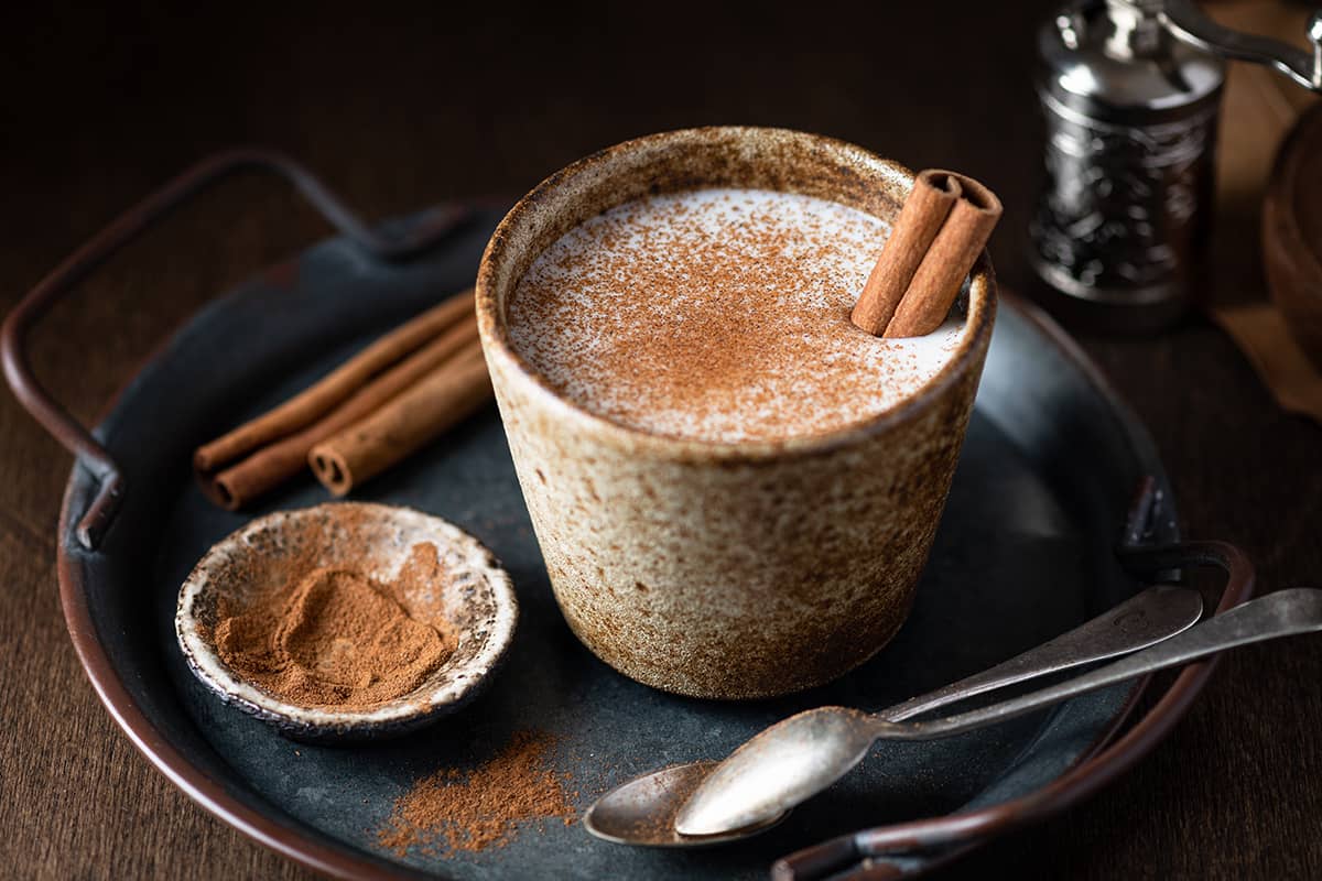 Turkish Hot Milk with Cinnamon (Salep) Recipe