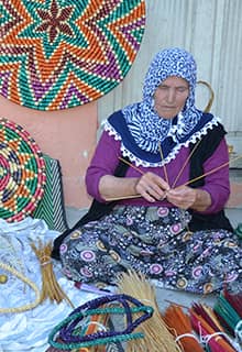 حياكة السلة