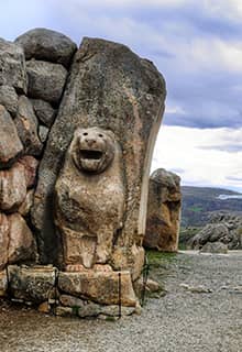 Lion Gate Hattuşa Capital of Hittite Empire, Çorum
