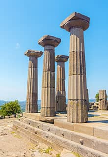 Athena Assos Behramkale Tapınağı, Çanakkale