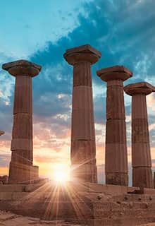 Athena Assos Behramkale Tapınağı, Çanakkale