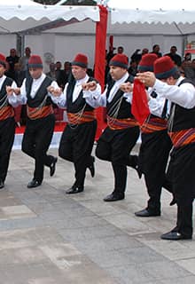 Trommel-Dudel-Volkstänze der Keskin-Region