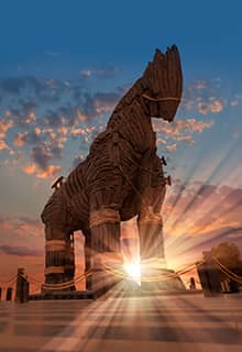 Троянский конь в Чанаккале