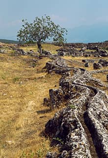 Древний город Иераполис, Памуккале, Денизли