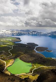 Berg Nemrut und Kratersee