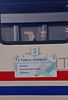 Таврський експрес (Toros) «Конья — Адана»