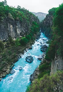 Der Manavgat Fluss Antalya