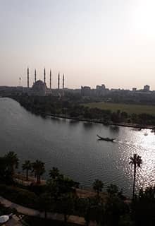 Der Seyhan Fluss Adana