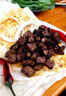 Kebab de hígado, Şanlıurfa