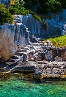 Cité antique de Simena à Demre (Antalya)