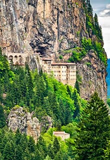 Parc national du Monastère de Sümela de la vallée d'Altındere (Trabzon)