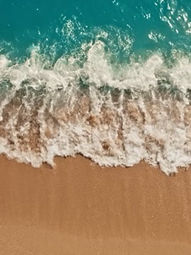 Türkisblaues Wasser